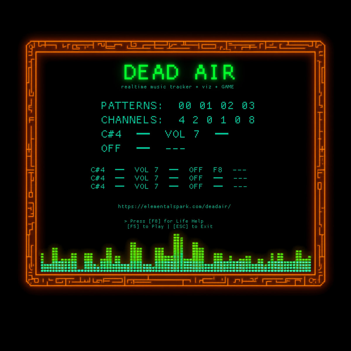 DEAD AIR album cover by Elemental Spark