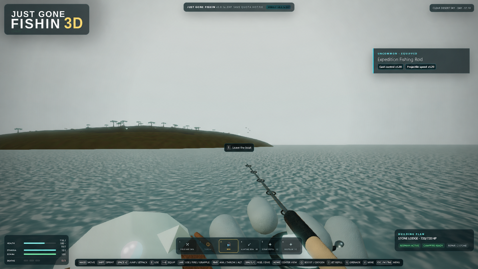 Just Gone Fishin 3D The Deep