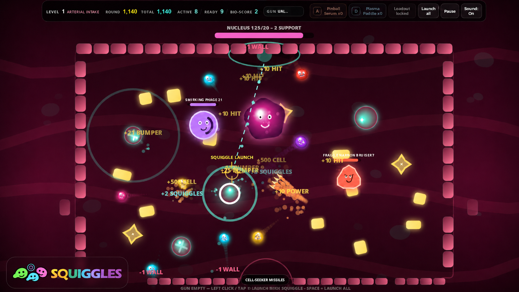 Squiggles bloodstream campaign